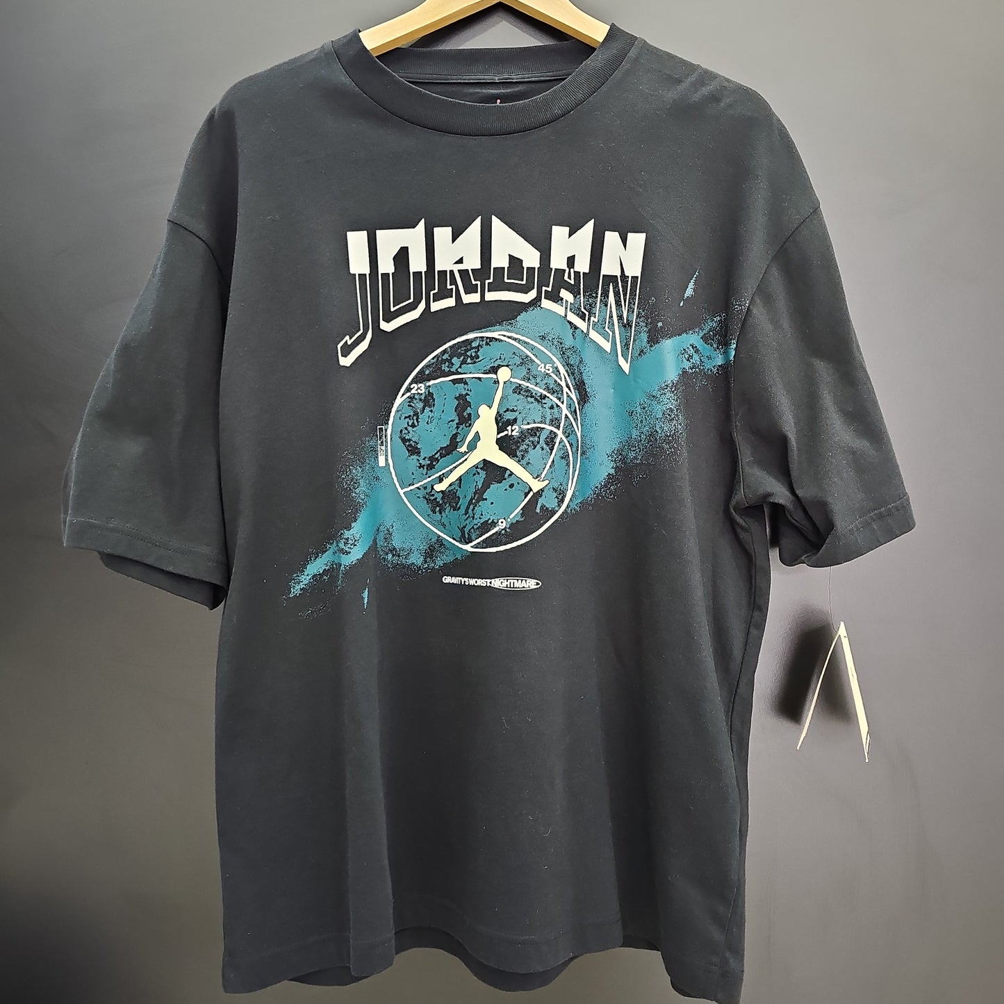 Playera Jordan Gravity's Worst Nightmare Negra