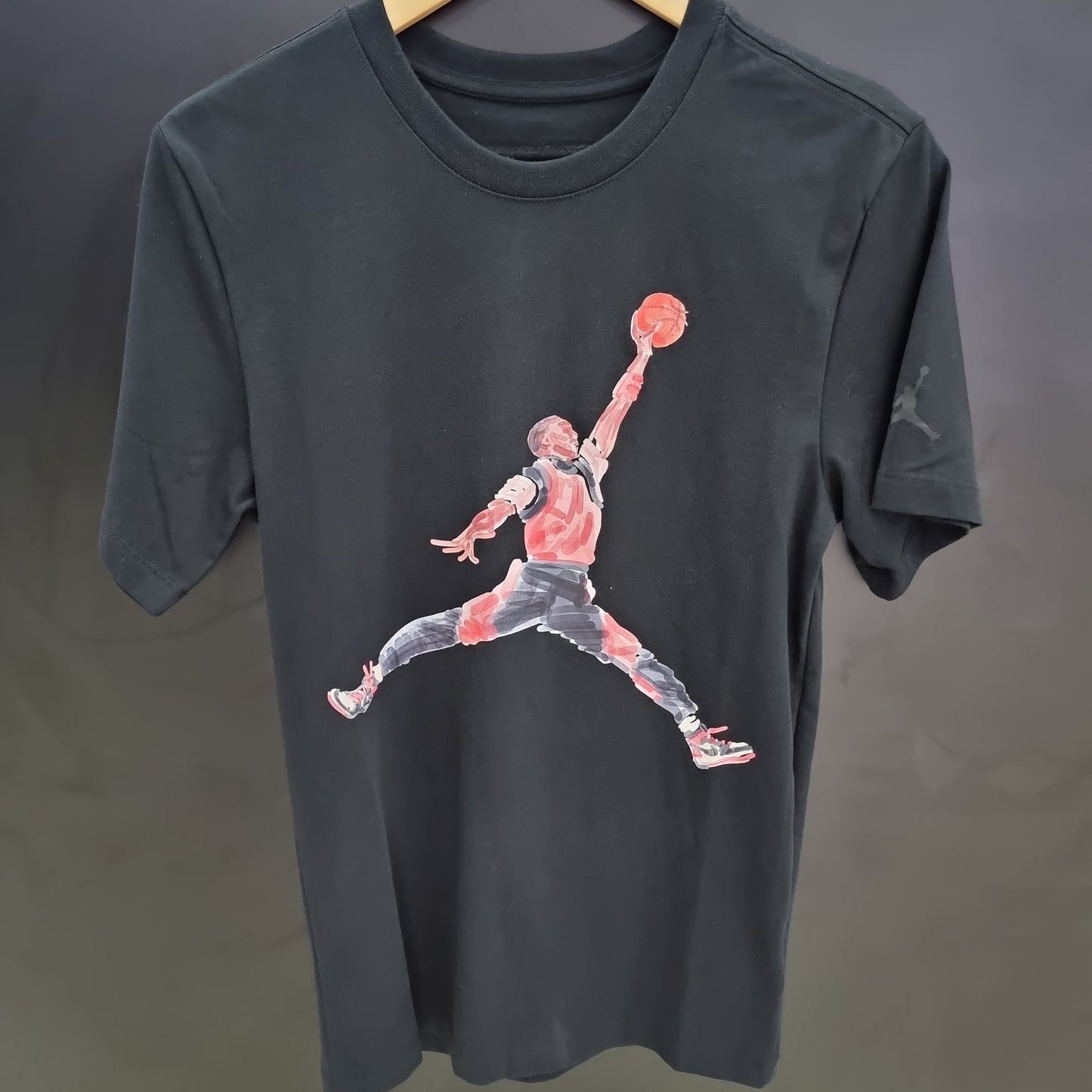 Playera Jordan Paint Black
