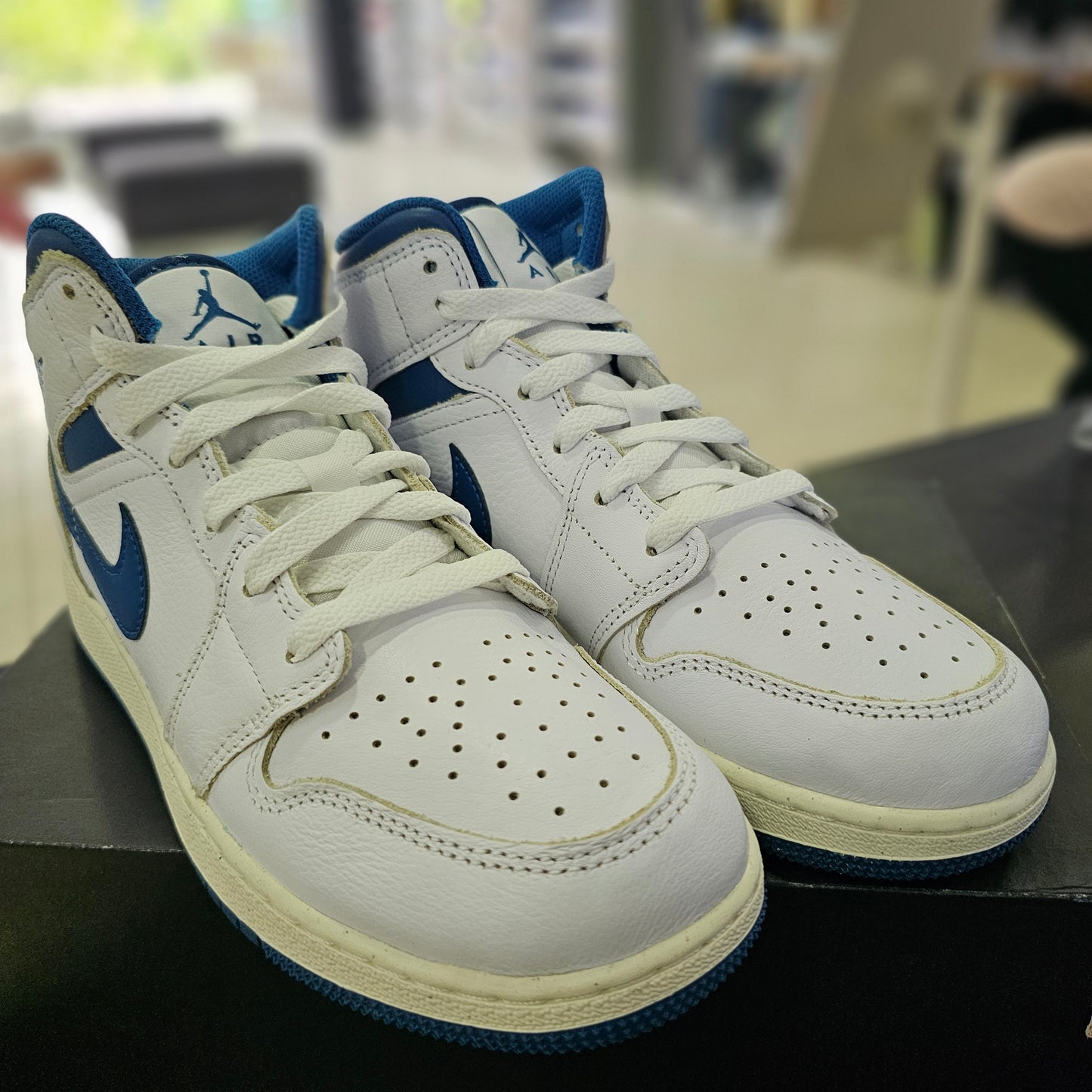 Jordan 1 Mid SE Industrial Blue