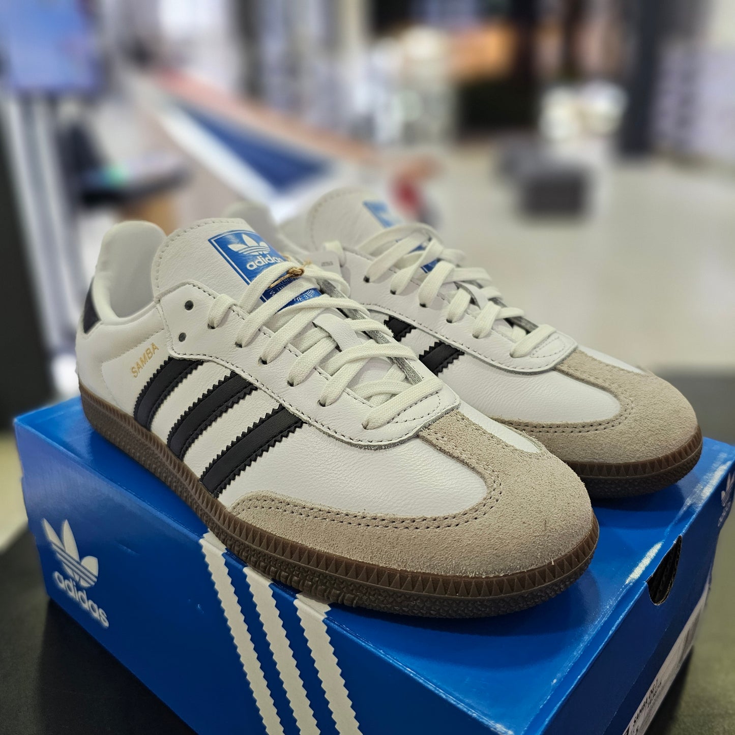 Adidas Samba OG Cloud White Core Black