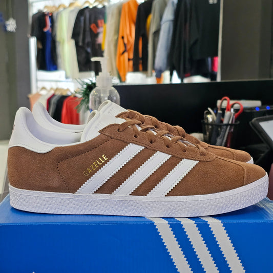 Adidas Gazelle Brown Gold Metallic