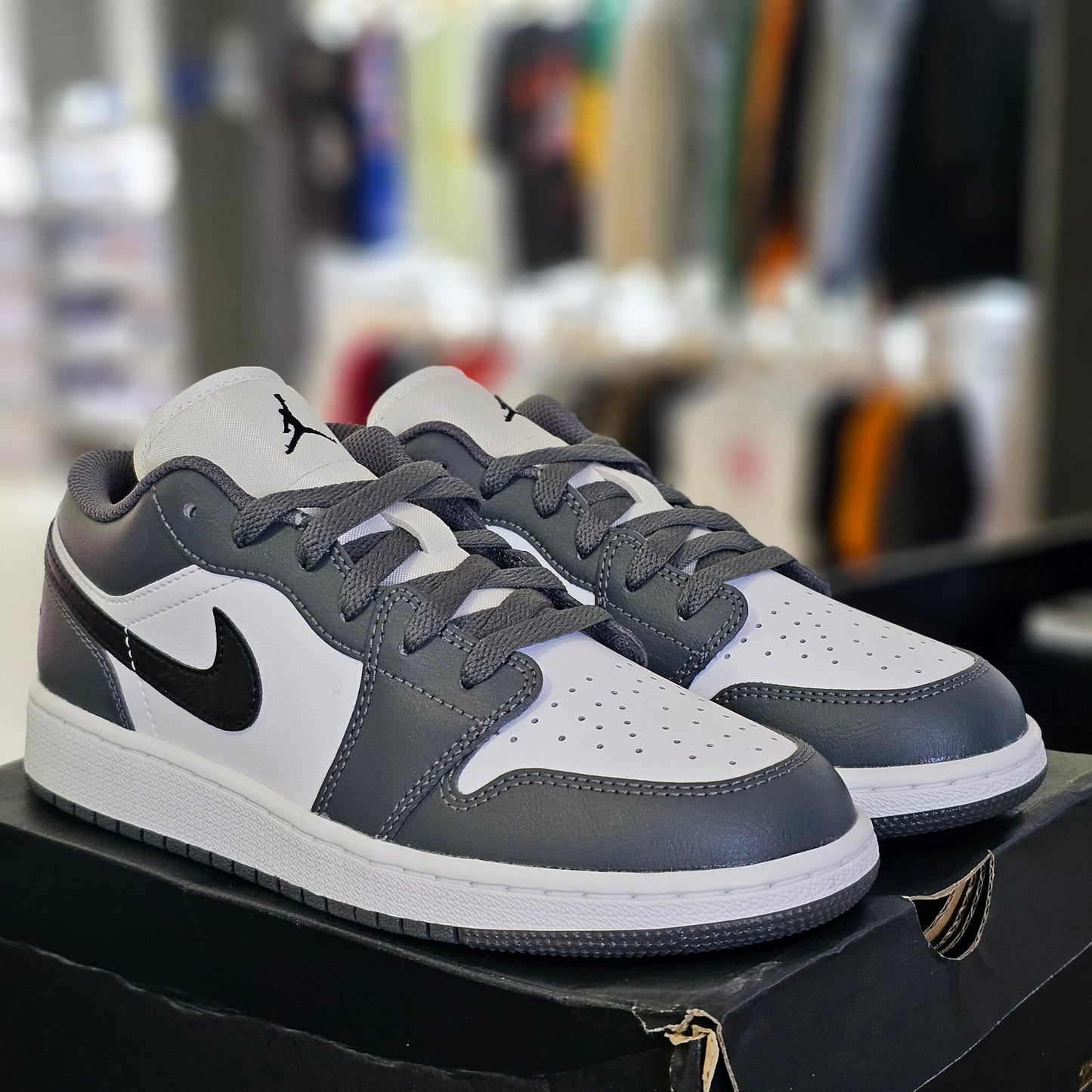 Jordan 1 Low Iron Grey