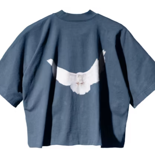 Yeezy Gap Dove No Seam Tee Dark Blue