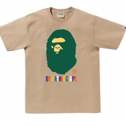 Playera Bape Colors Beige