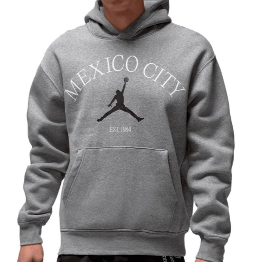 Hoodie Mexico City Grey