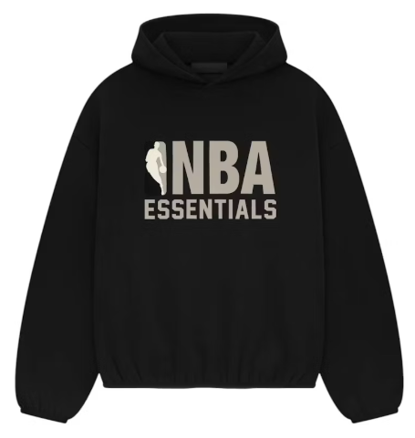 Hoodie Essentials x NBA Black