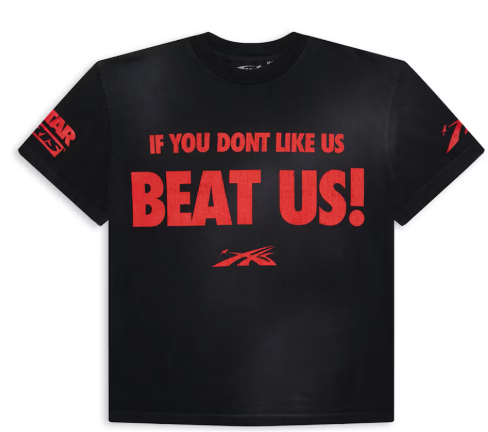 Playera Hellstar Roja Beat Us