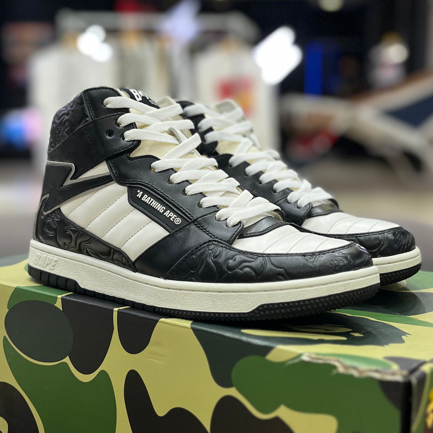 A Bathing Ape BAPE Sta 88 Mid Black