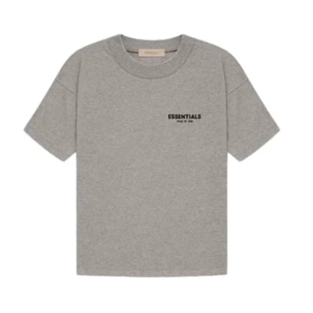 Playera Essentials Gris Oscuro