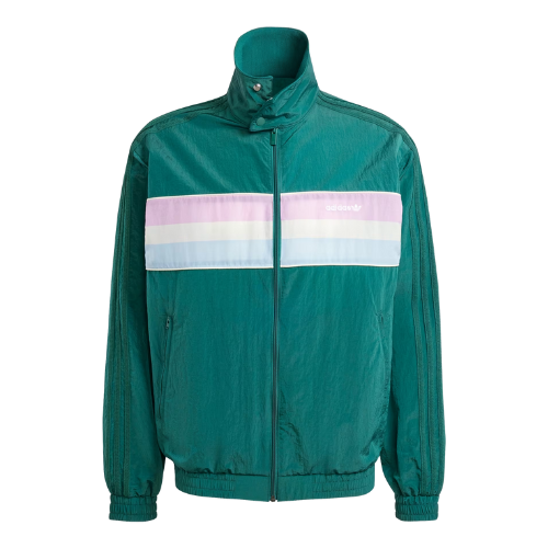 Chamarra adidas '80s Nylon Archive 3-Stripes Track Top Green
