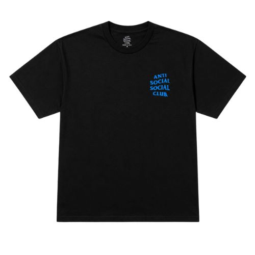 Playera Anti Social Social Club Blue Black
