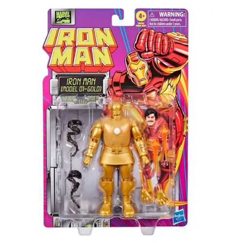 Figura Iron Man Model 01-Gold Marvel Legends
