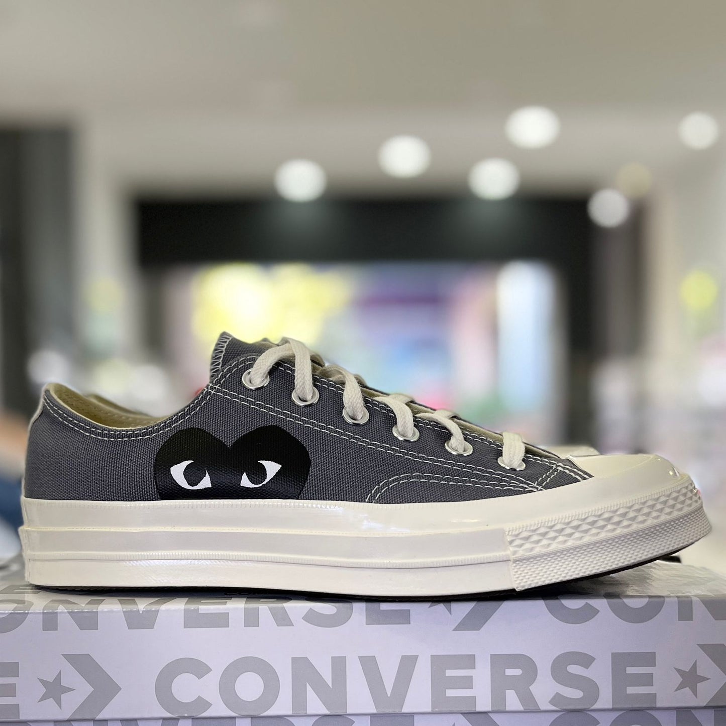 Converse Comme Des Garcons Play Grey