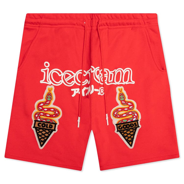 Short Icecream Red