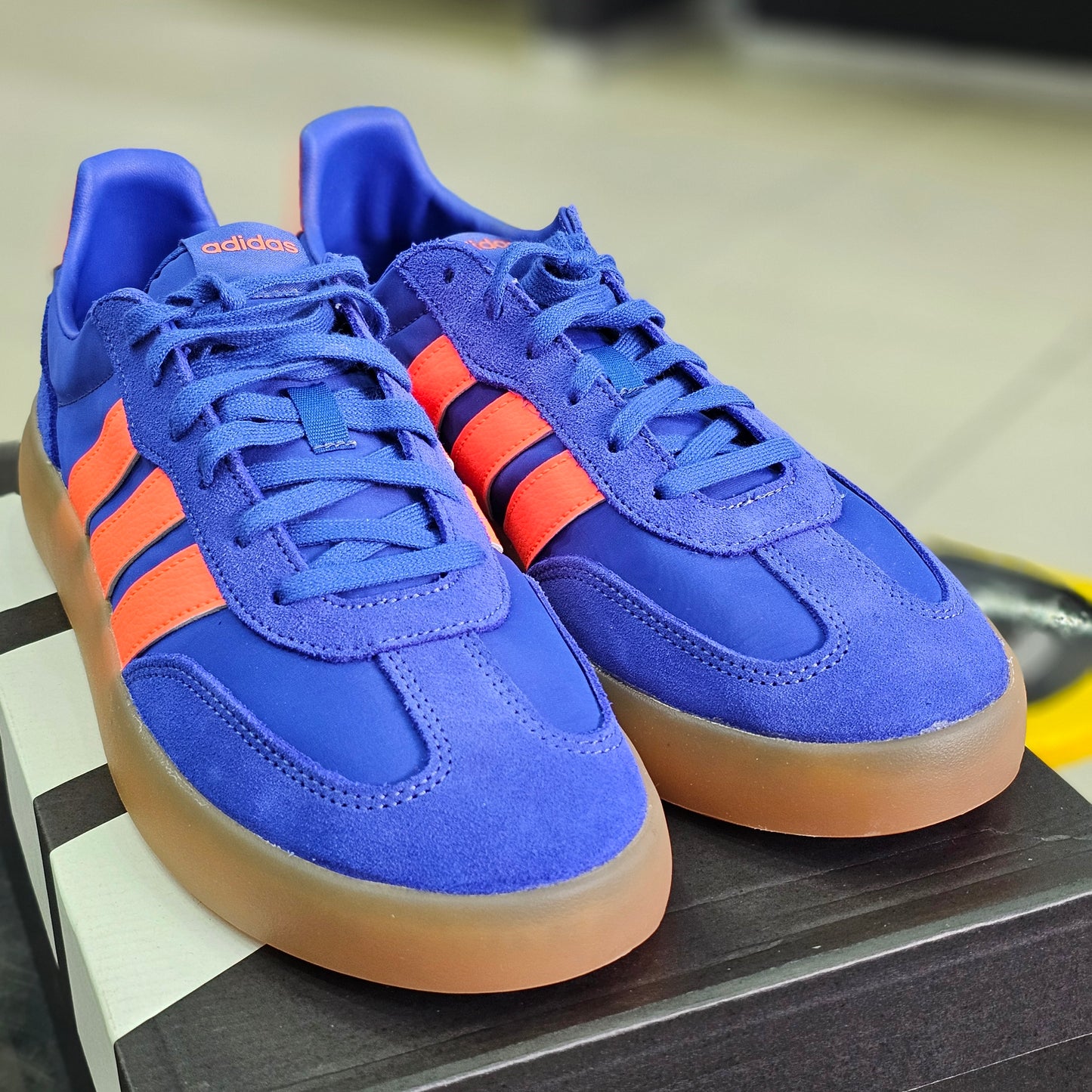 Adidas Barreda Decode Semi Lucid Blue Impact Orange