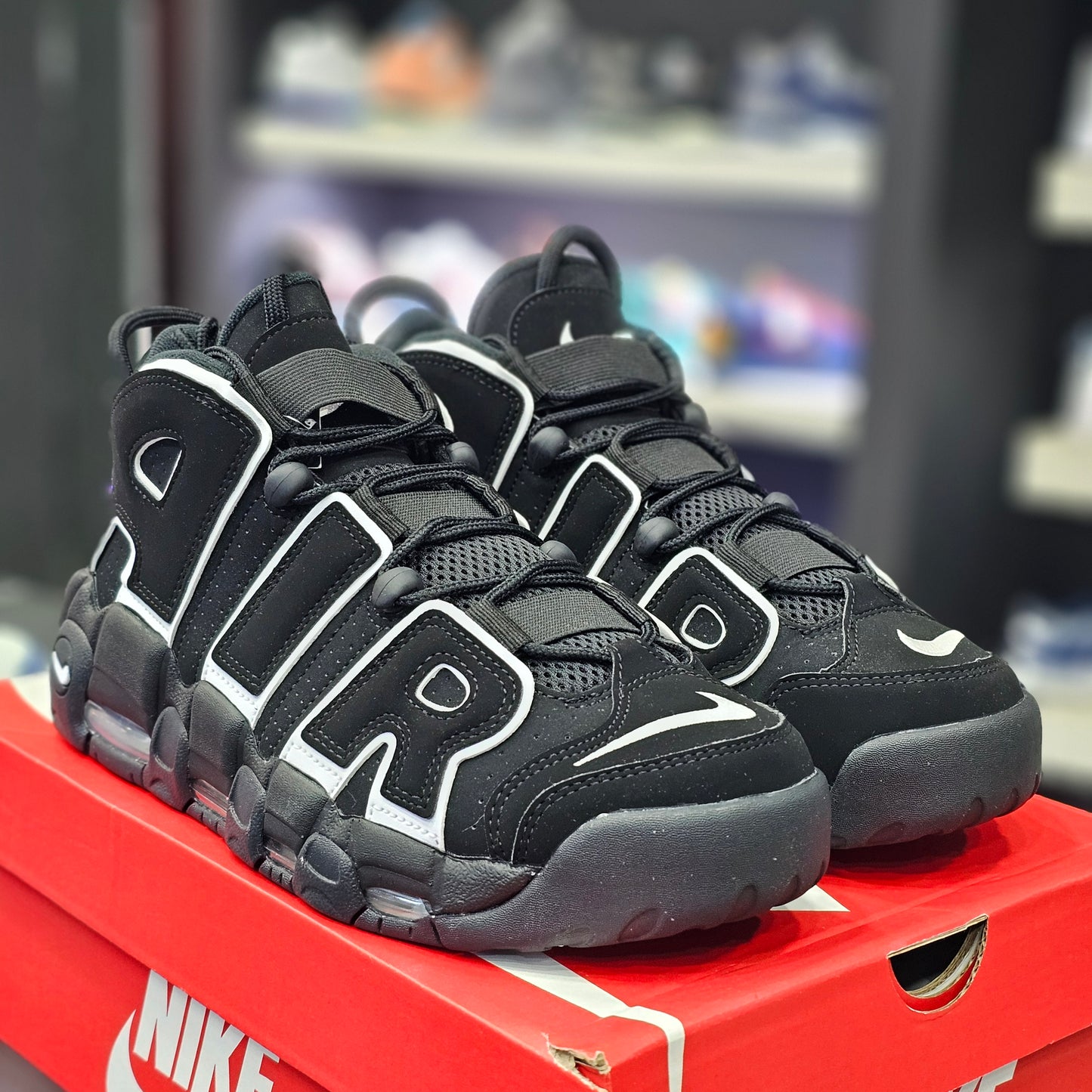 Uptempo Black White