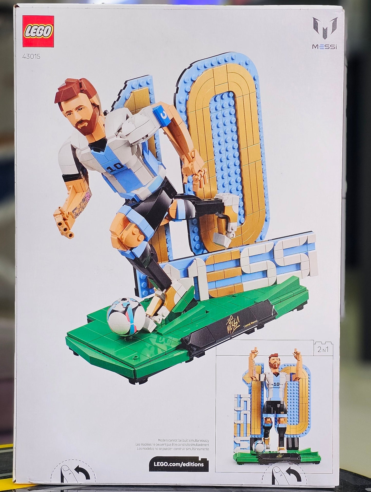 LEGO Editions Sports Lionel Messi: Leyenda del Futbol
