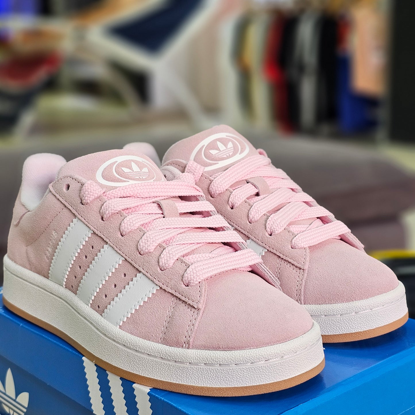 adidas Campus Clear Rosa Gum