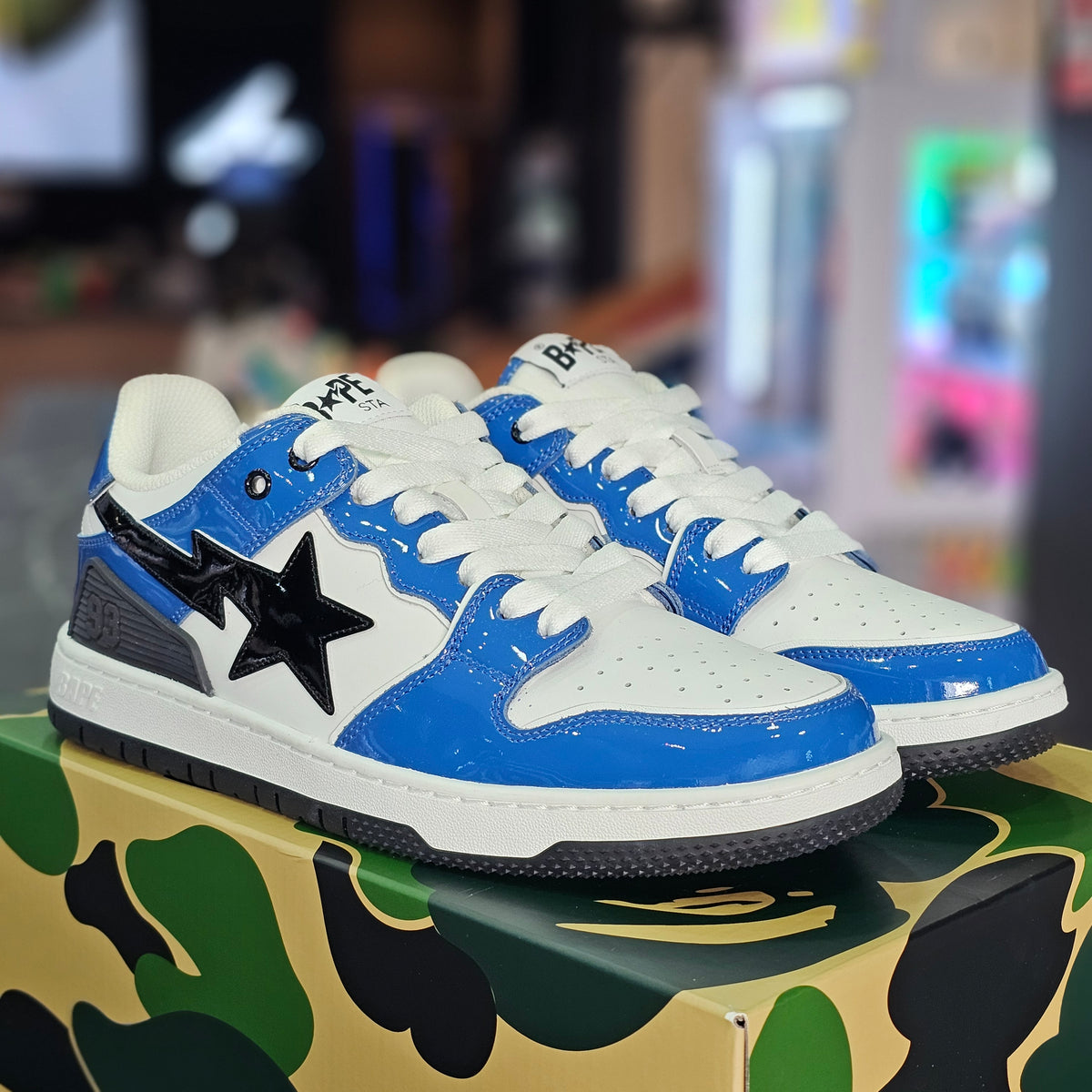 A Bathing Ape Sk8 Sta Blue