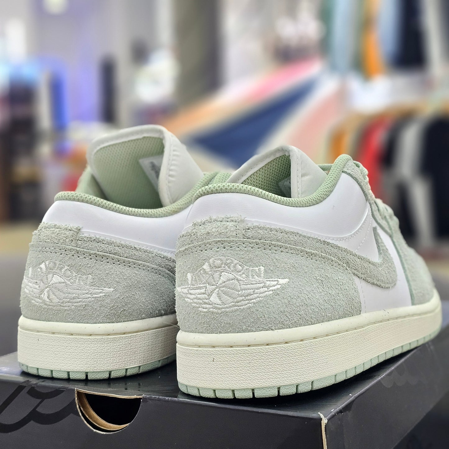 Jordan 1 Low Seafoam