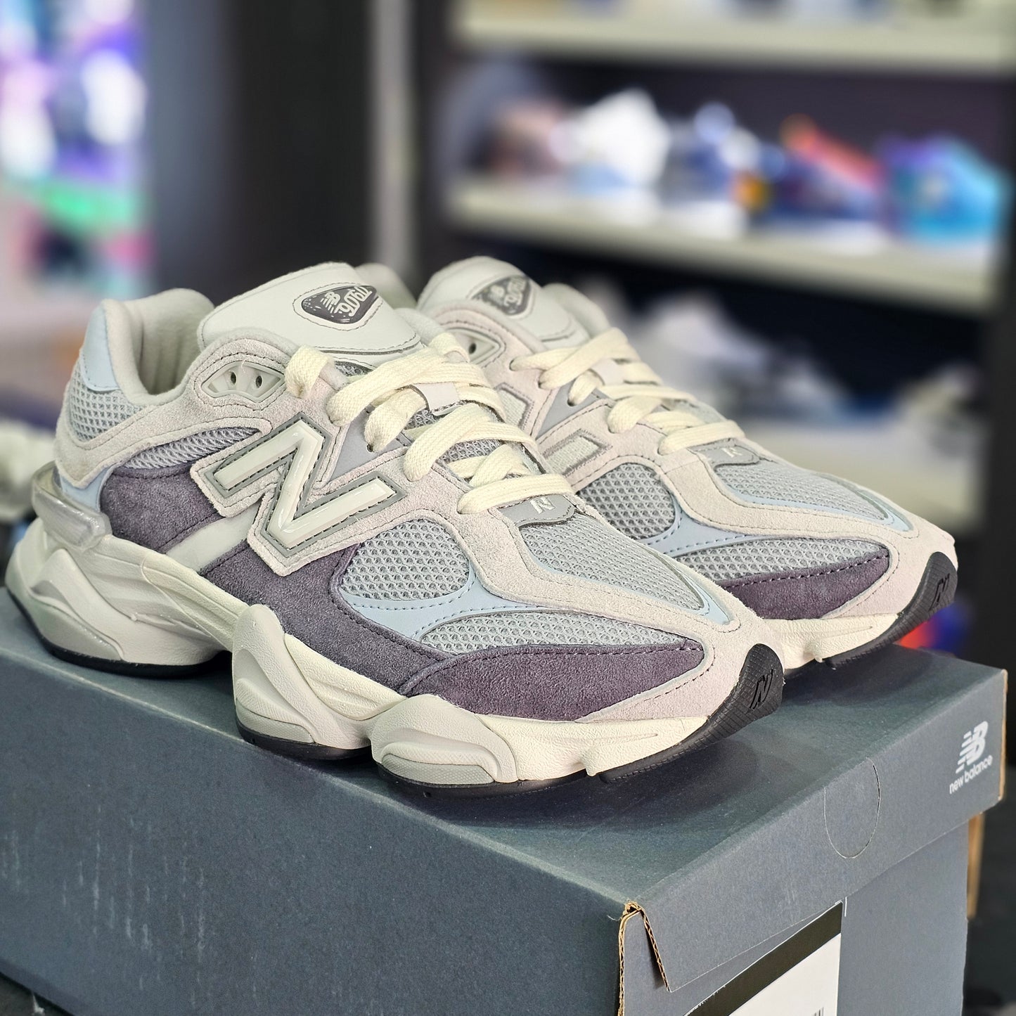 New Balance 9060 Grey Matter Oxford Blue