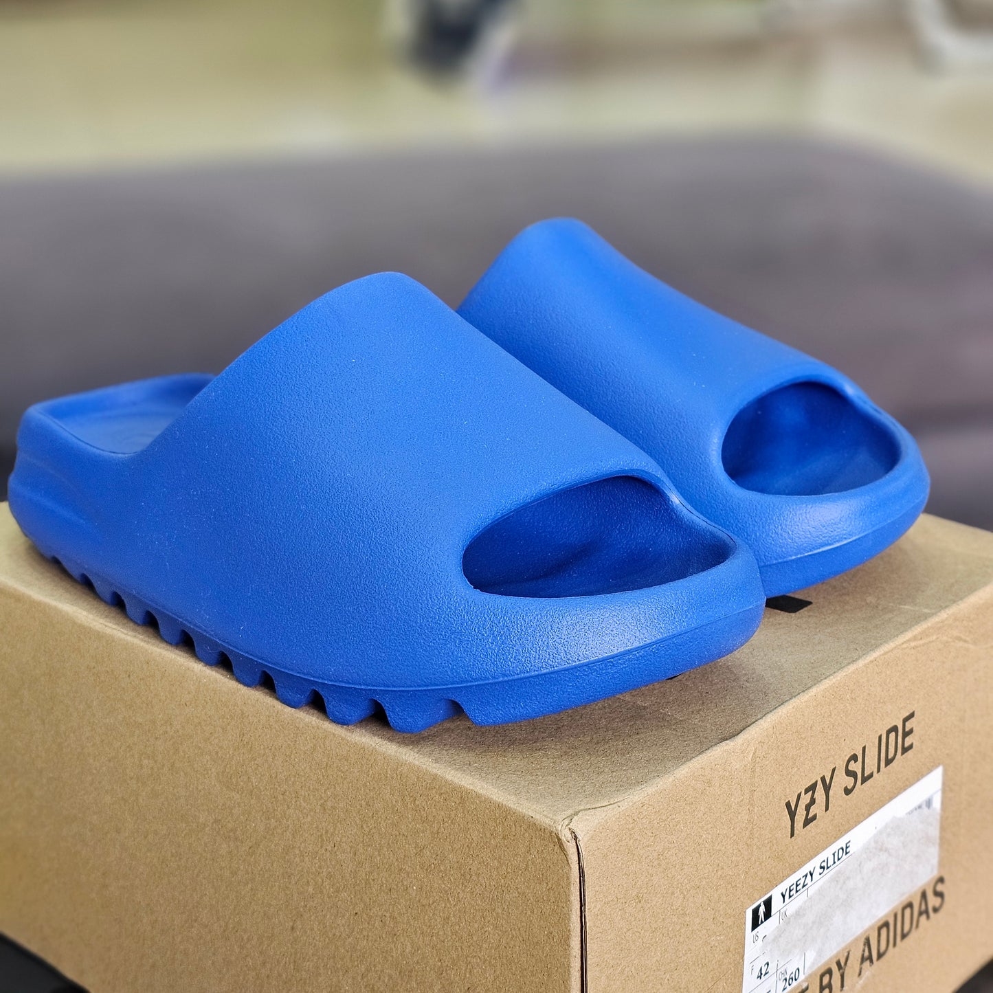 Yeezy Slides Azure