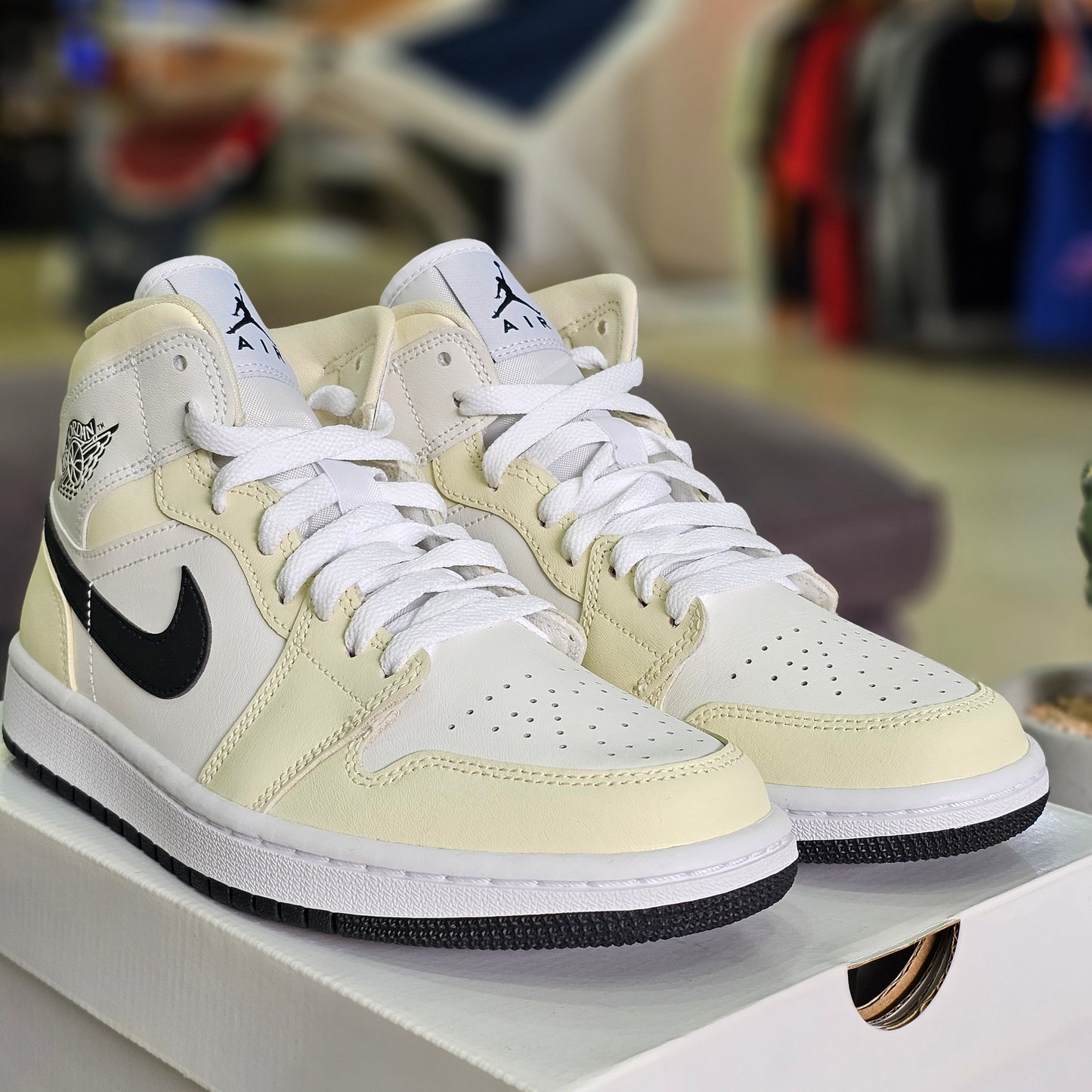 Jordan 1 Mid Coconut Milk