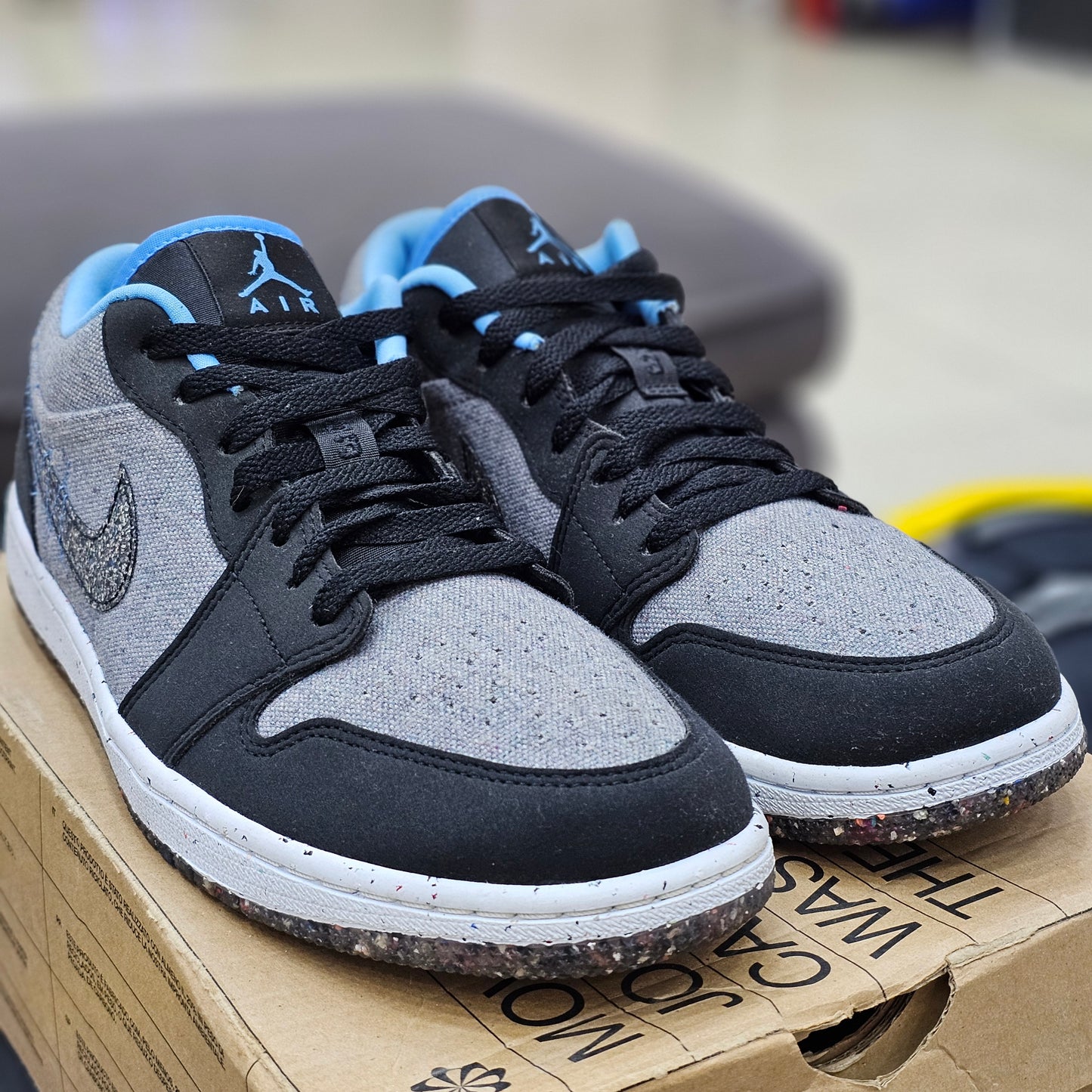 Jordan 1 Low Crater Grey
