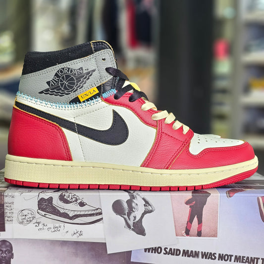 Jordan 1 High Union Varsity Red and Shadow Grey