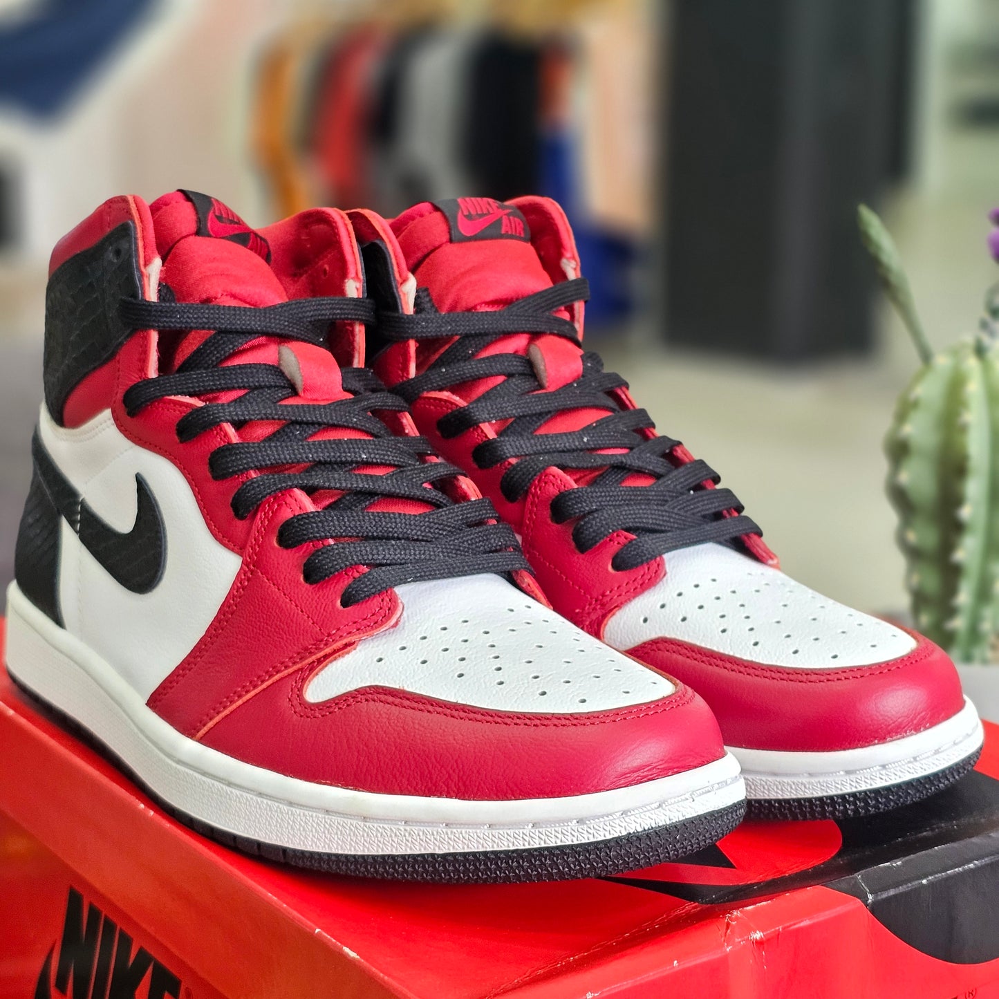 Jordan 1 High Satin Snake Chicago