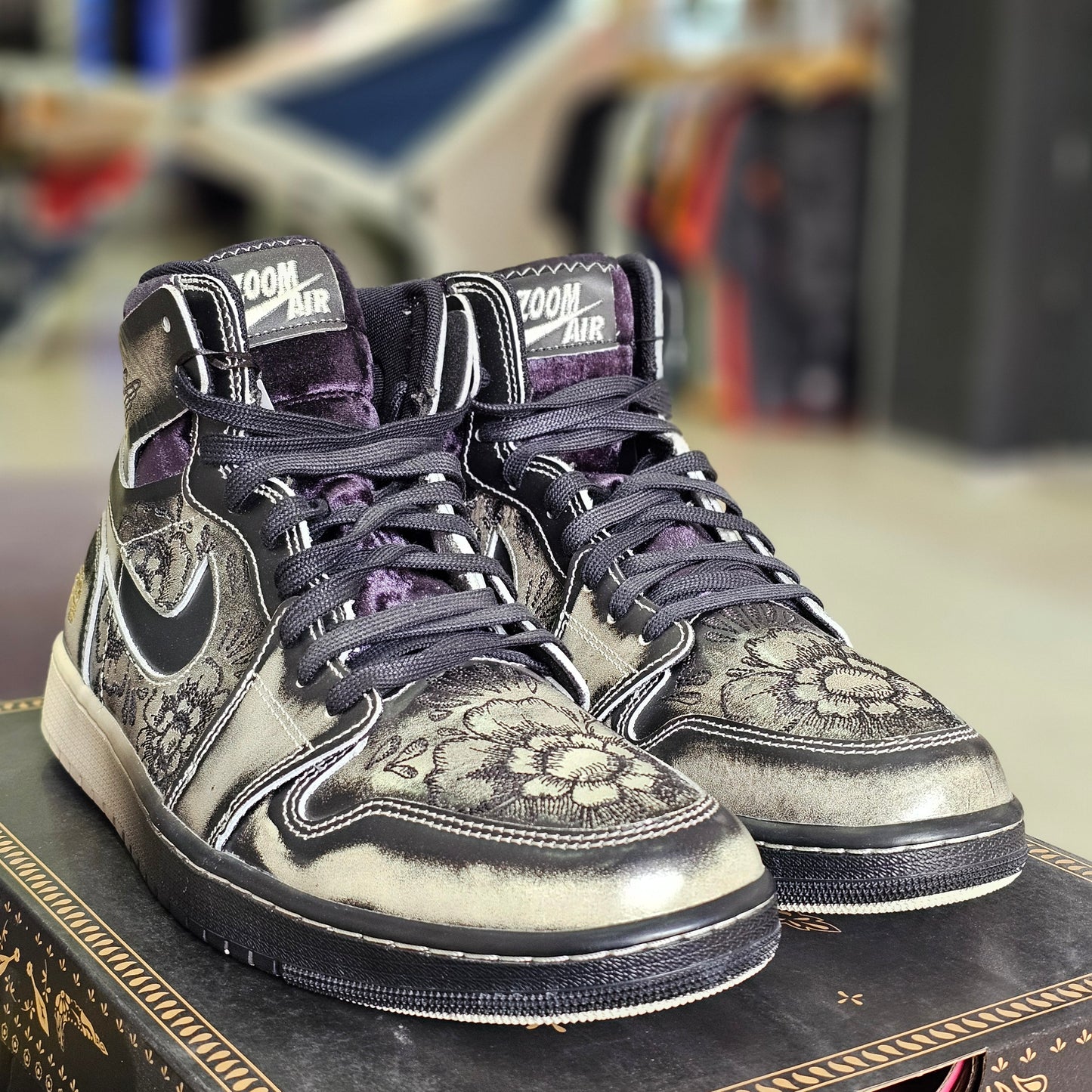 Jordan 1 High Zoom Craft Dia De Muertos