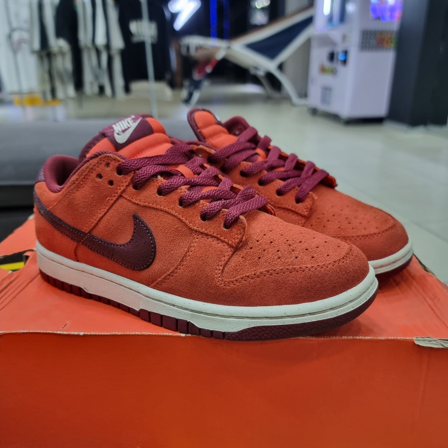 Dunk Low Orange Suede
