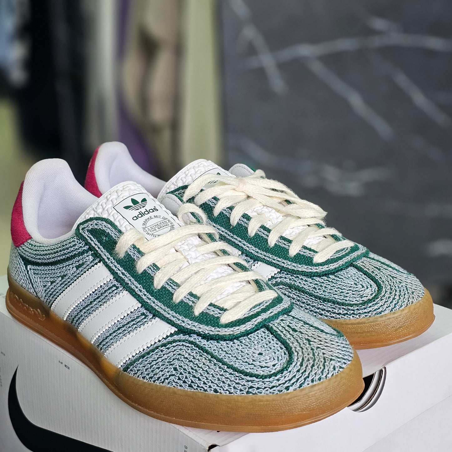 Sean Wotherspoon x adidas Gazelle Indoor Green Hemp