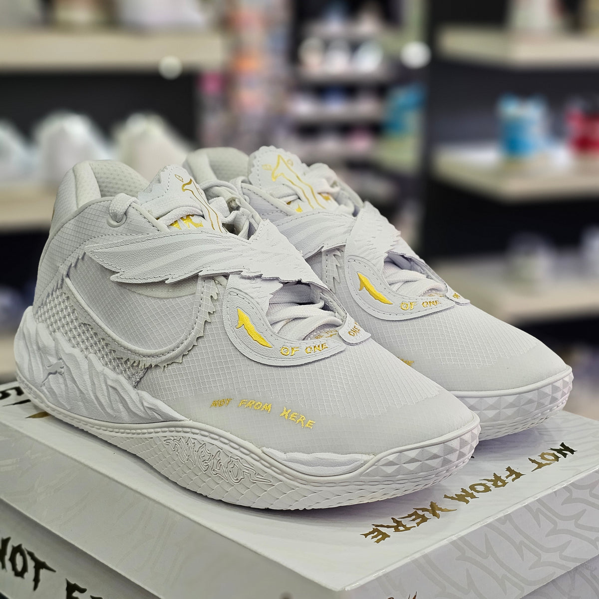 Puma Lamelo MB.05 Mist White Gold