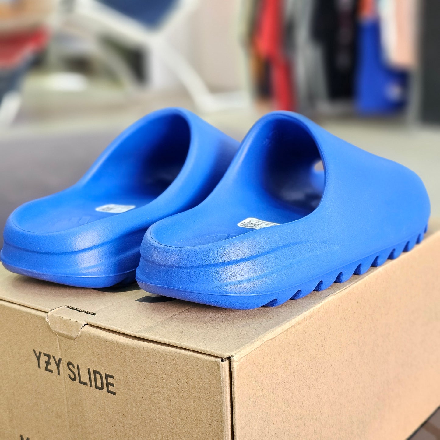 Yeezy Slides Azure