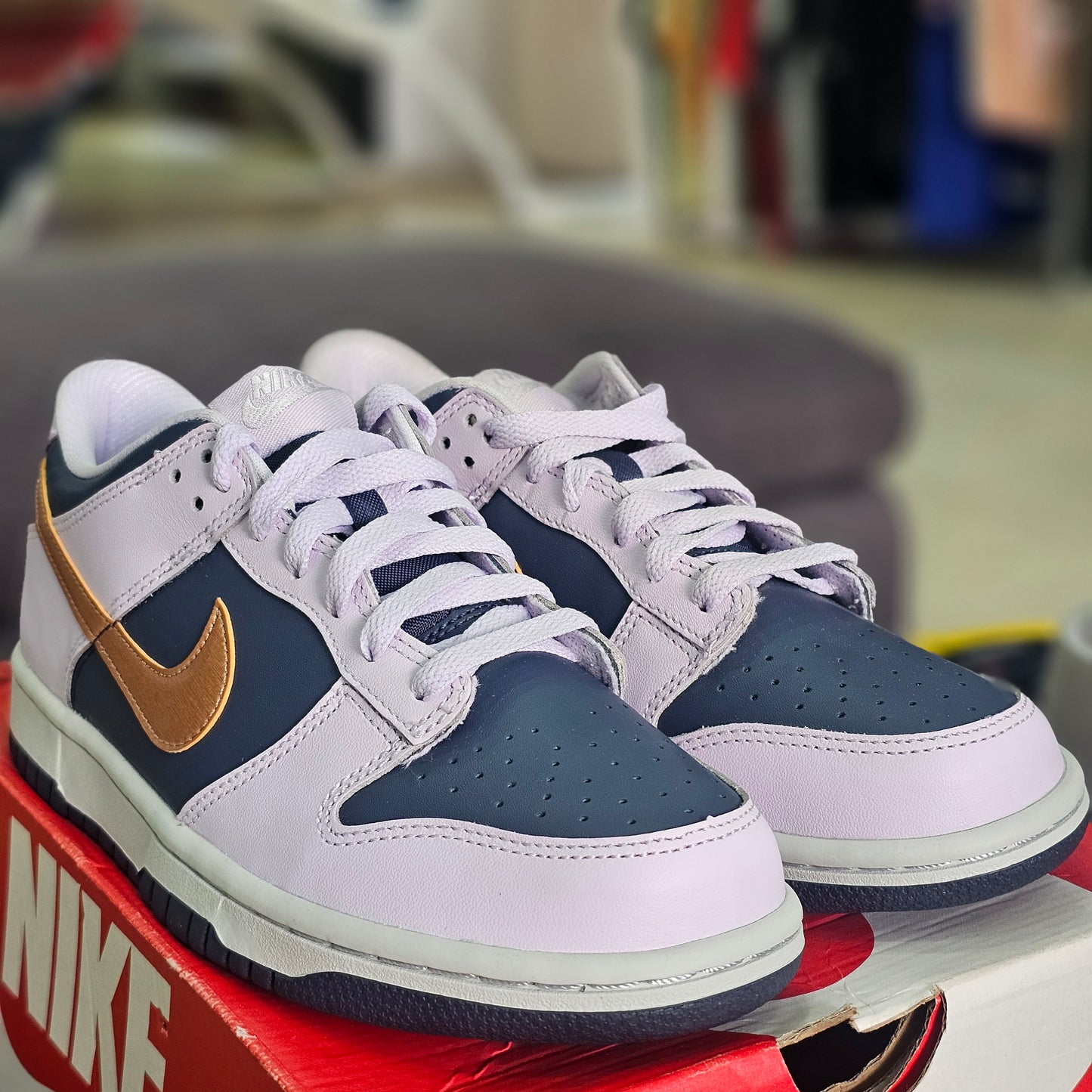 Dunk Low Copper Swoosh