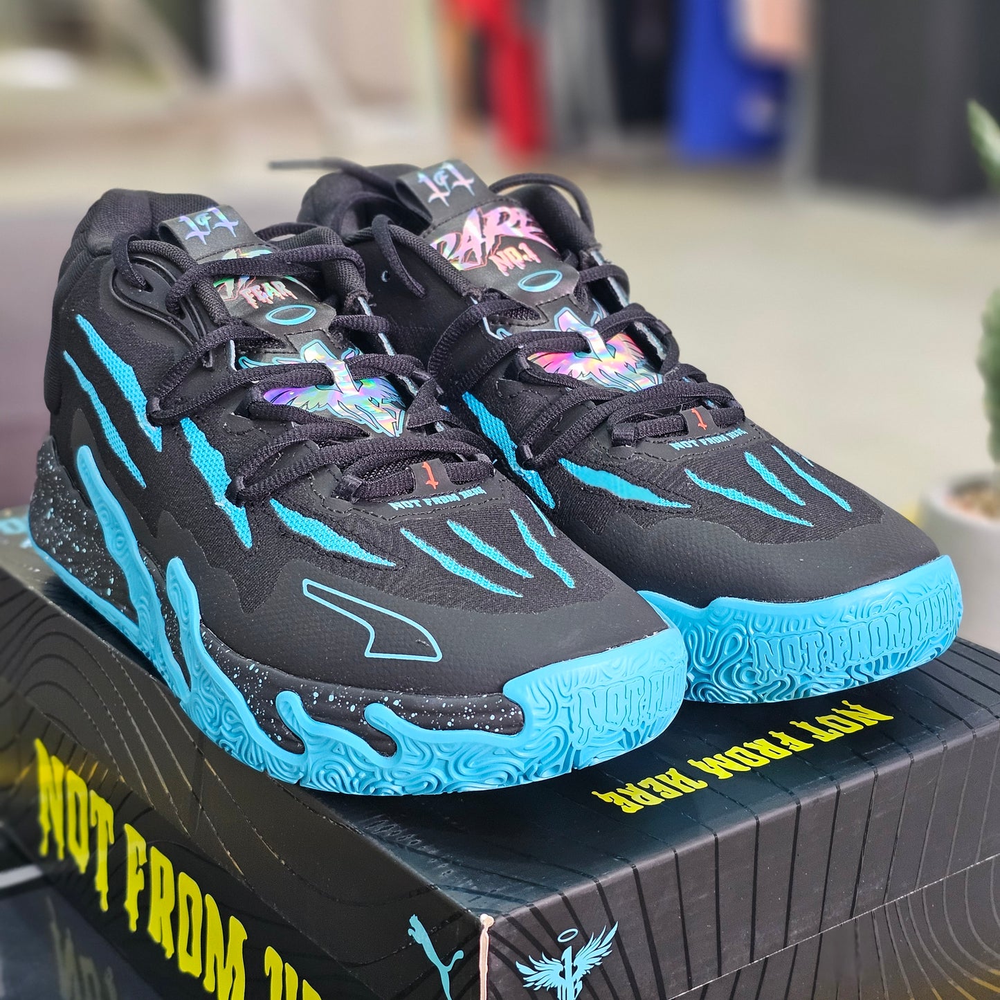 Puma Lamelo Ball MB.03 Blue Hive
