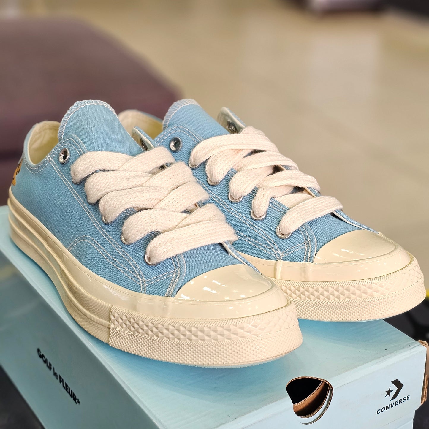 Converse Chuck 70 Low Golf Le Fleur x Darryl Pack Milky Blue