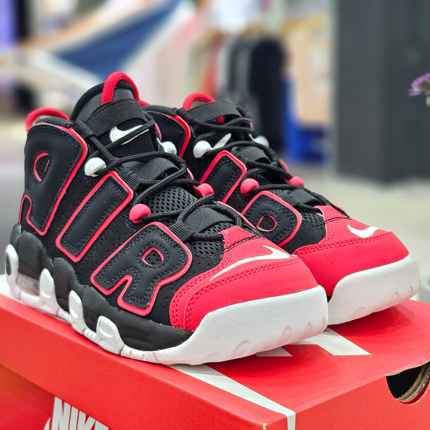 Uptempo 96 Red Toe