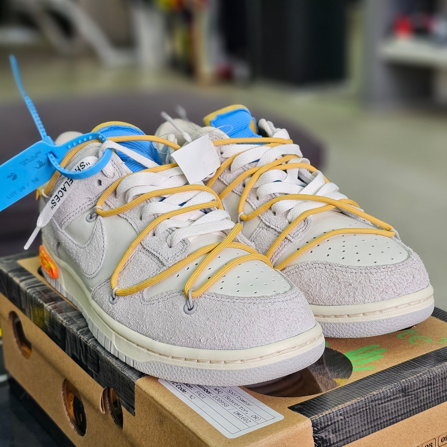 Nike Off-White Dunk Low Lot 34