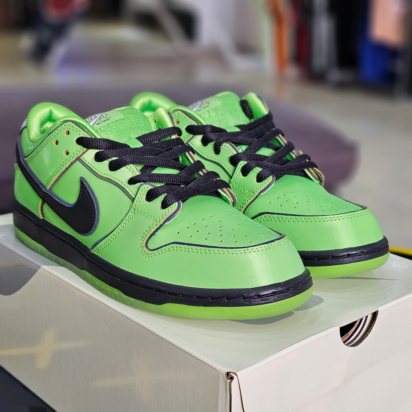 Dunk SB Low The Powerpuff Girls Buttercup