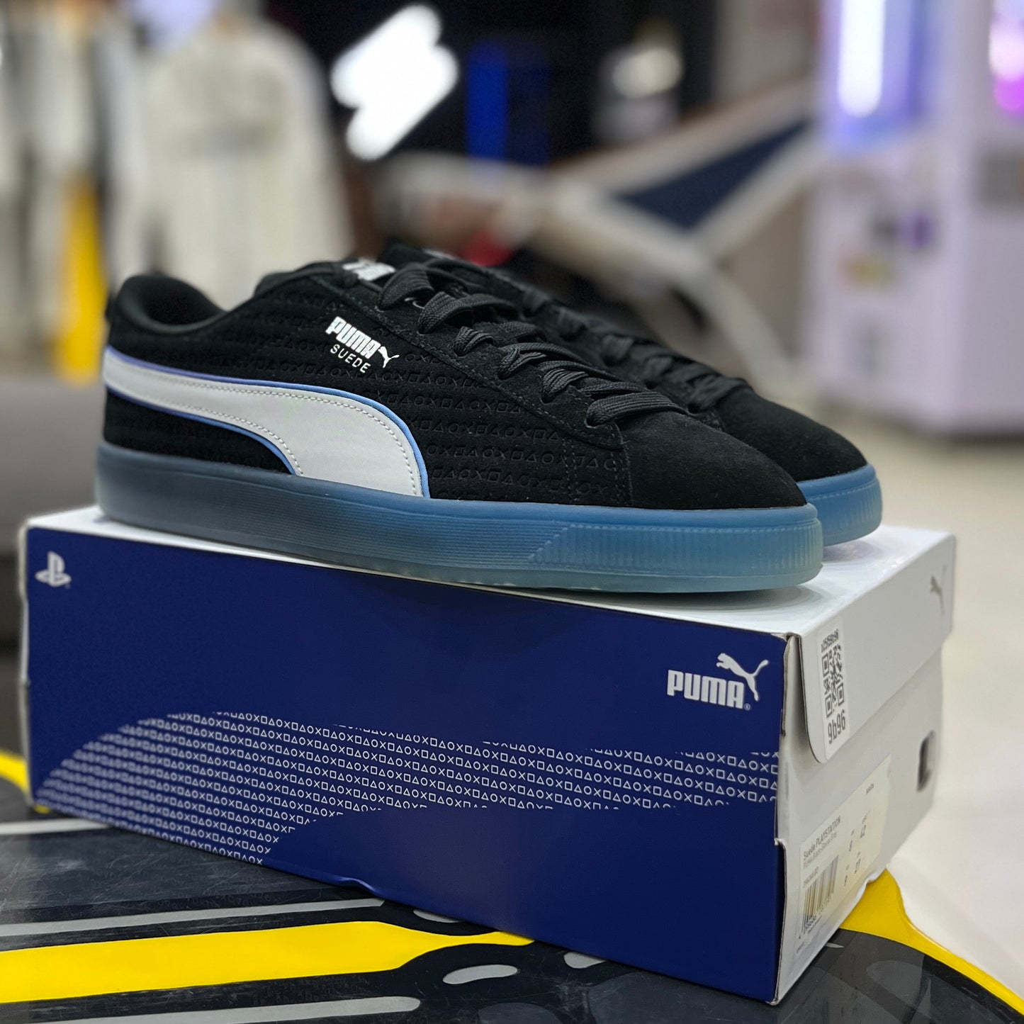 PlayStation x Puma Suede Black Glacial Grey