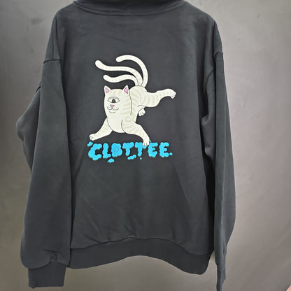 Hoodie Negra RipnDip Clotte