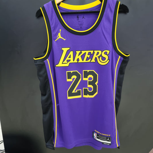 Jersey NBA Lakers Purple 23 "James"