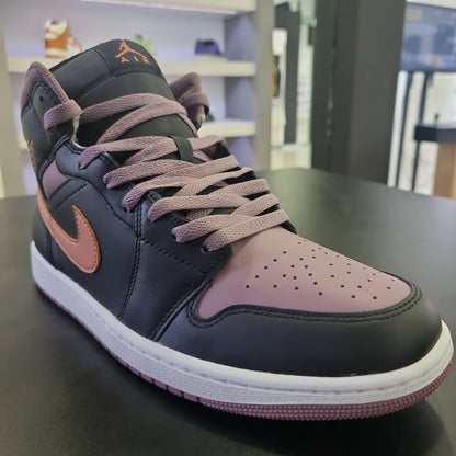 Jordan 1 Mid Black Sky J Mauve