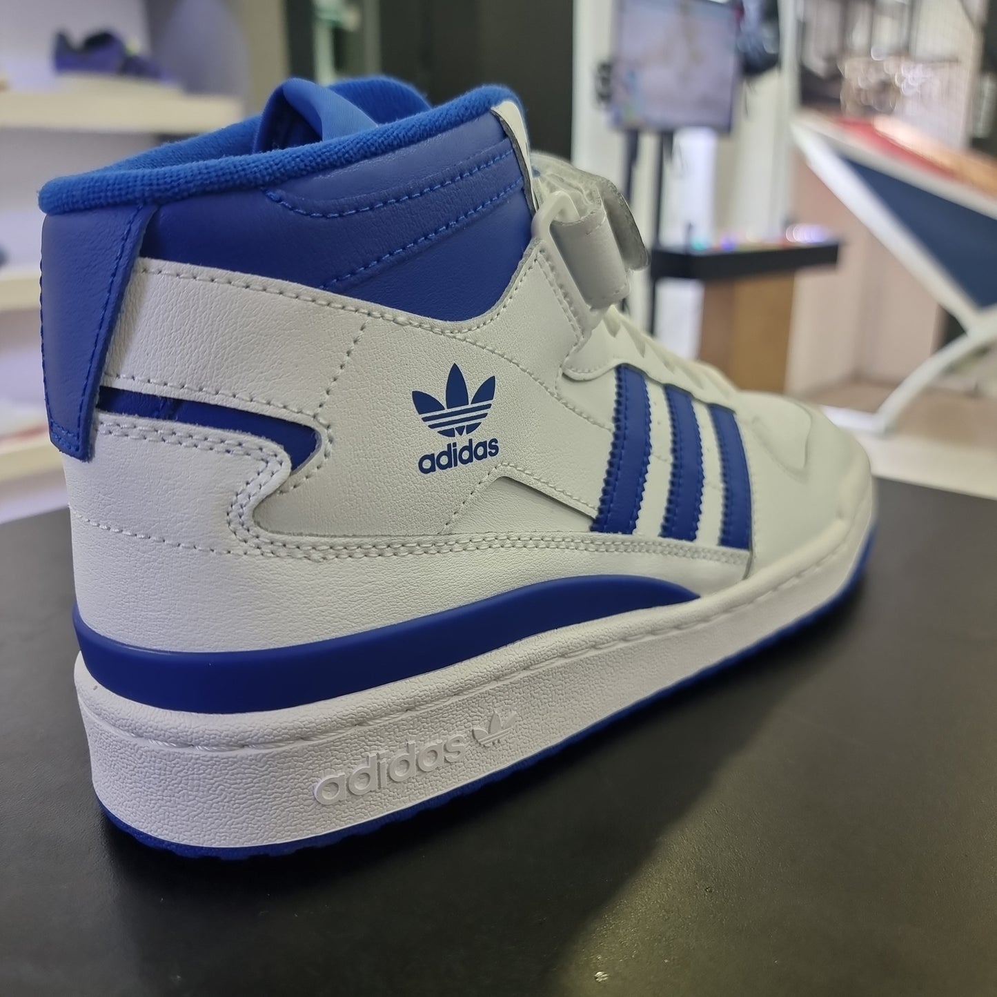 adidas Forum Mid White Royal