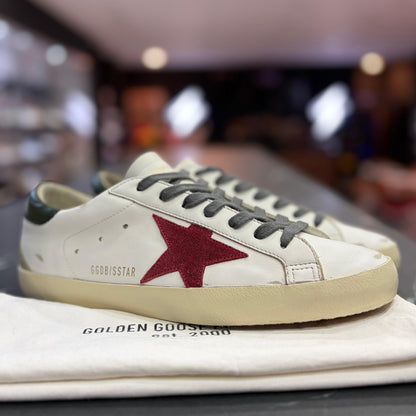 Golden Goose Super-Star Red Suede