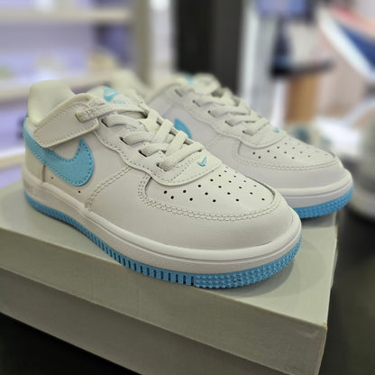 Air Force 1 Low EasyOn White Aquarius Blue