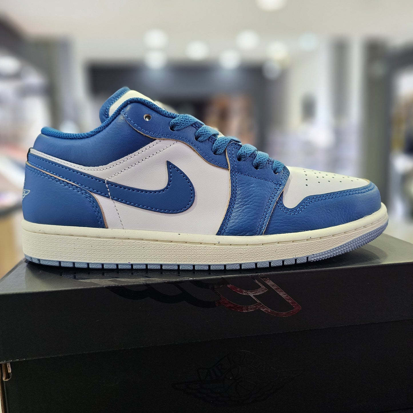 Jordan 1 Low Industrial Blue