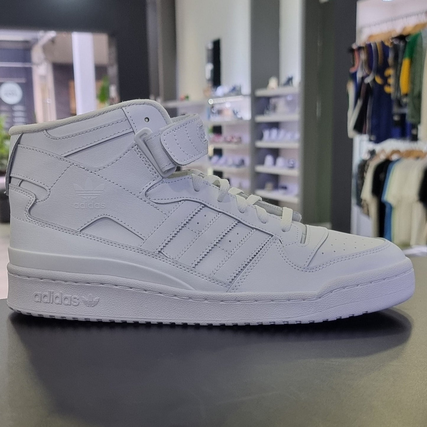 adidas Forum Mid Triple White